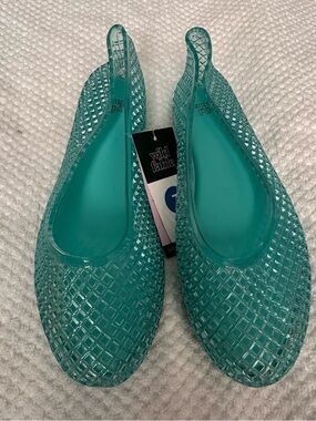 wild fable Teal Jelly Slingback Flats